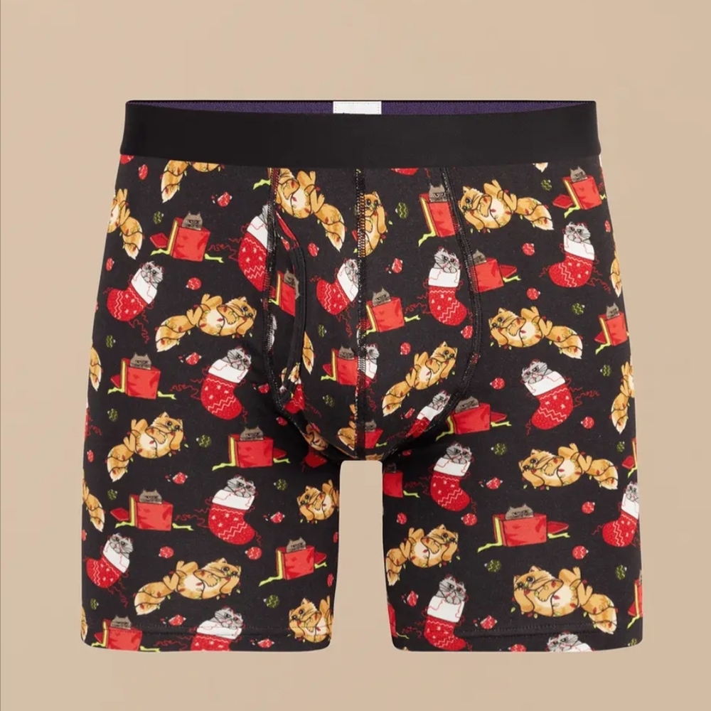 MeUndies Ball Caddy™ Boxer Brief w/ Fly - Whisker Wonderland